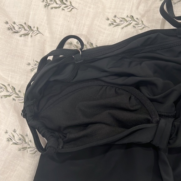 Swimsuits for All black underwire tankini - Picture 4 of 7
